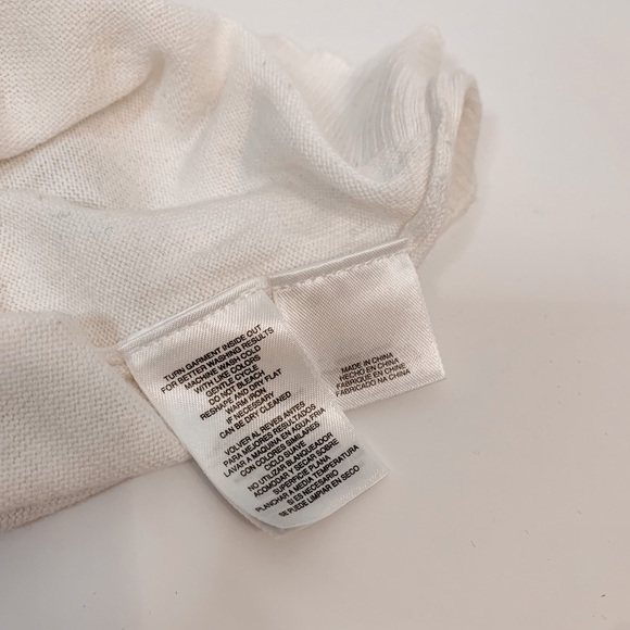 Anne Klein Chevron Cotton Blend Blouse Size Small - Picture 8 of 8